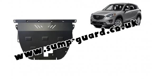 Steel sump guard for Mazda CX5