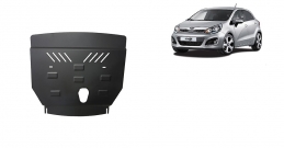 Steel sump guard for Kia Rio 3