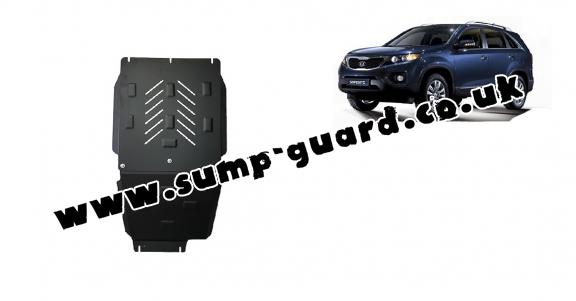 Steel gearbox and differential guard for  Kia Sorento
