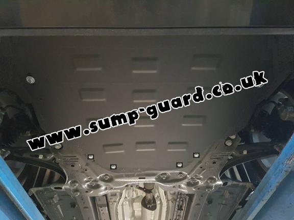 Steel sump guard for Fiat 500x