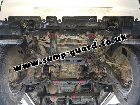 Steel sump guard for Toyota Hilux Revo