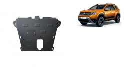 Steel sump guard for Dacia Duster