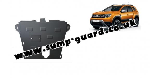 Steel sump guard for Dacia Duster