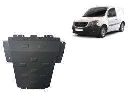 Steel sump guard for Mercedes Citan W415