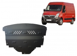 Steel sump guard for Vauxhall Movano B 