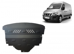 Steel sump guard for Nissan NV400