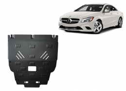 Steel sump guard for Mercedes A-Class W176