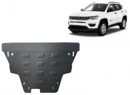 Steel sump guard for Jeep Compass