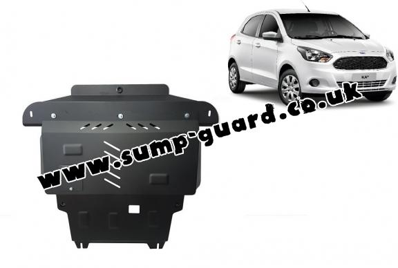 Steel sump guard for Ford KA+