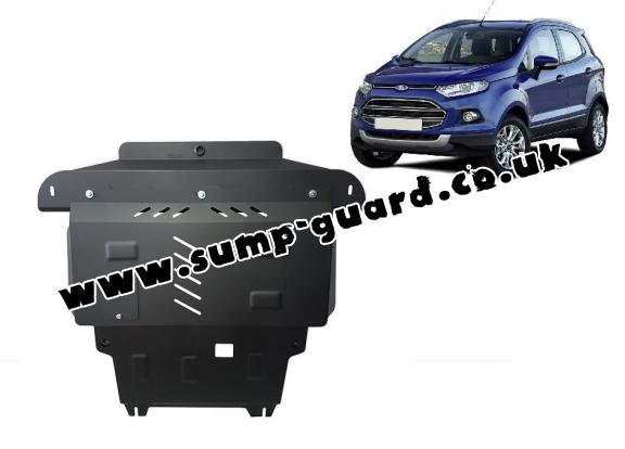 Steel sump guard for the protection of the engine and the gearbox for   Ford EcoSport