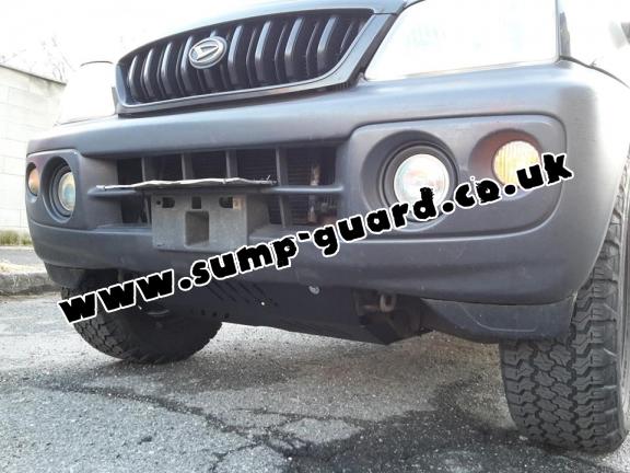 Steel sump guard for Daihatsu Terios