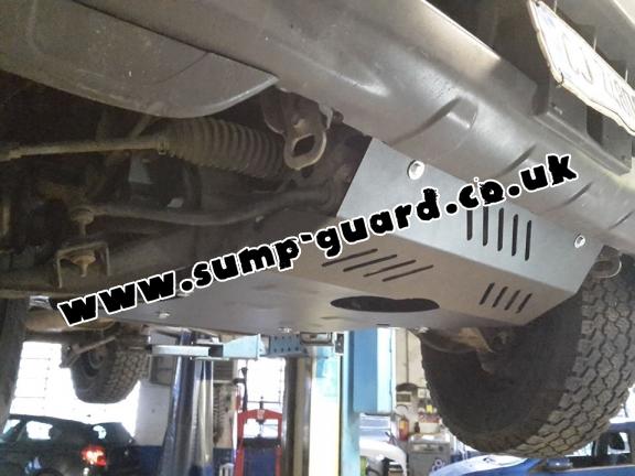 Steel sump guard for Daihatsu Terios