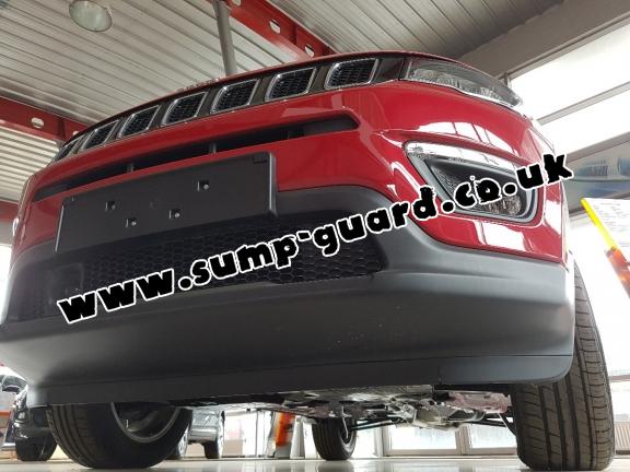 Steel sump guard for Jeep Compass