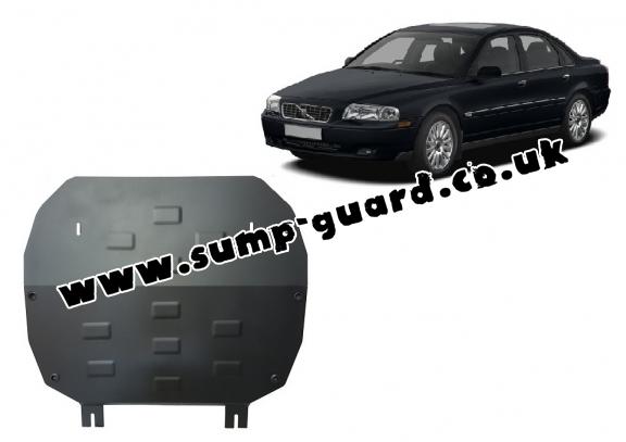 Steel sump guard for Volvo S80