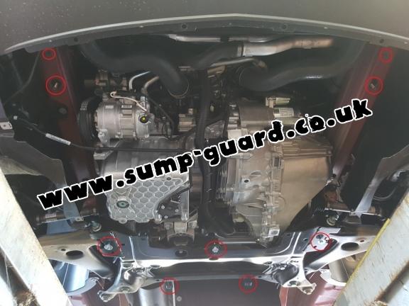 Steel sump guard for Mercedes Sprinter-FWD