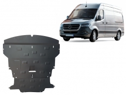 Steel sump guard for Mercedes Sprinter-FWD