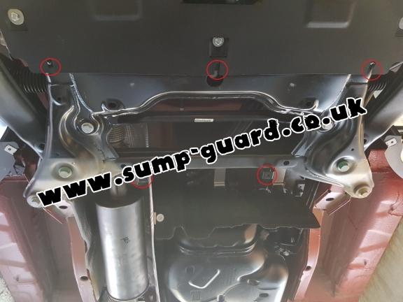 Steel sump guard for Mercedes Sprinter-FWD