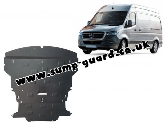 Steel sump guard for Mercedes Sprinter-FWD