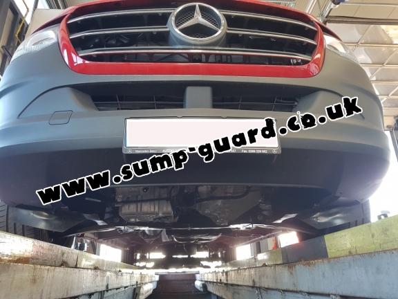 Steel sump guard for Mercedes Sprinter-FWD