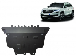 Steel sump guard for Skoda Kodiaq