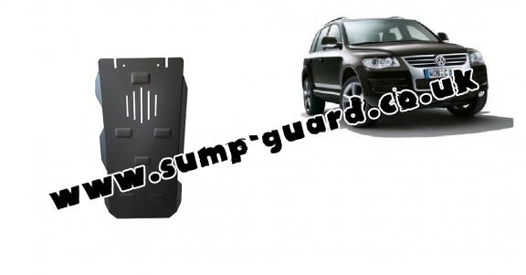 Steel automatic gearbox guard for Volkswagen Touareg 7L