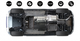 Steel sump guard for Dacia Duster 4x4 - promotional package