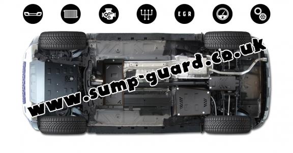 Steel sump guard for Dacia Duster 4x4 - promotional package