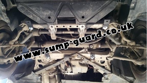 Steel sump guard for BMW Seria 3 E90/91