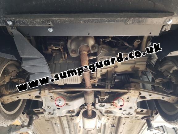 Steel sump guard for Fiat Grande Punto