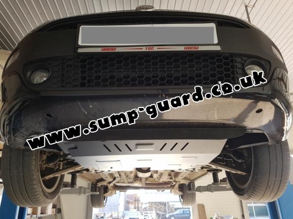 Steel sump guard for Fiat Grande Punto