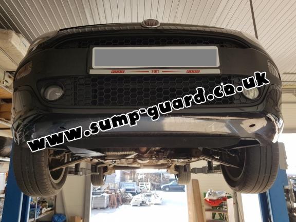 Steel sump guard for Fiat Grande Punto