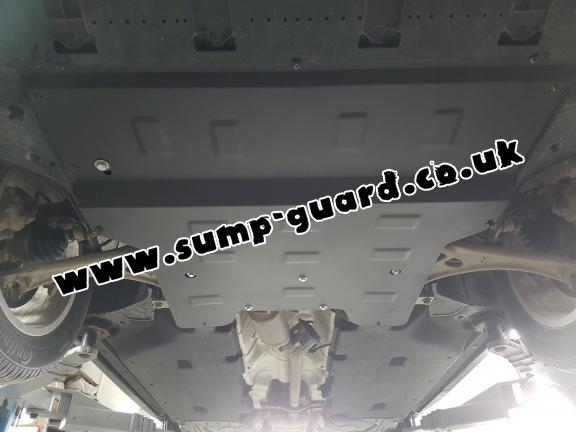 Steel sump guard for Audi Q3