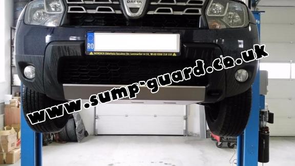 Steel sump guard for Dacia Duster - 2,5 mm