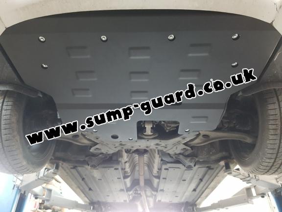 Steel sump guard for the protection of the engine and the gearbox for Hyundai i40