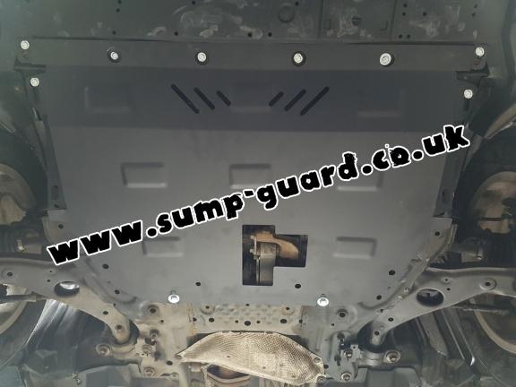 Steel sump guard for Mazda Atenza