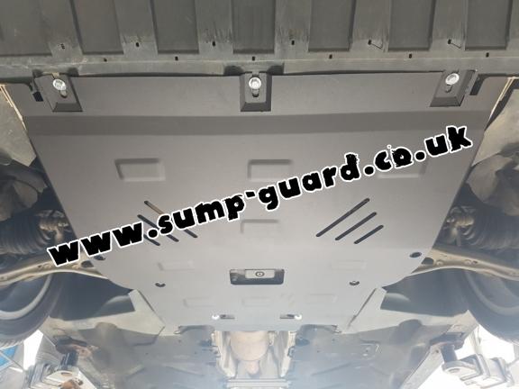 Steel sump guard for Mercedes CLA X117