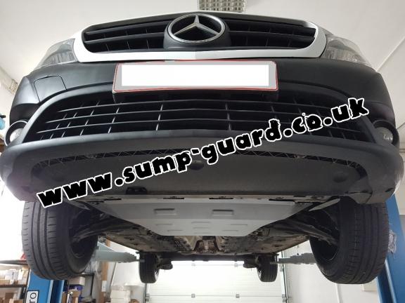 Steel sump guard for Mercedes Citan