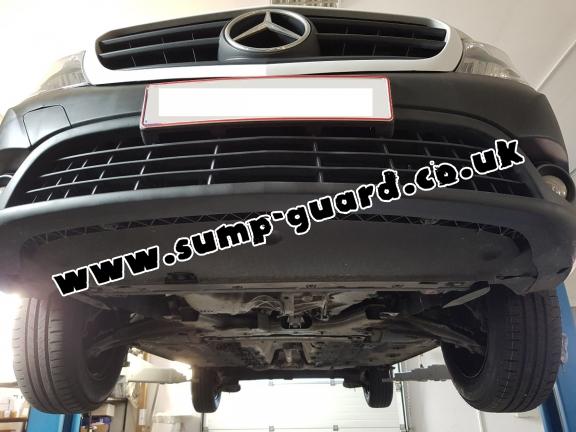 Steel sump guard for Mercedes Citan