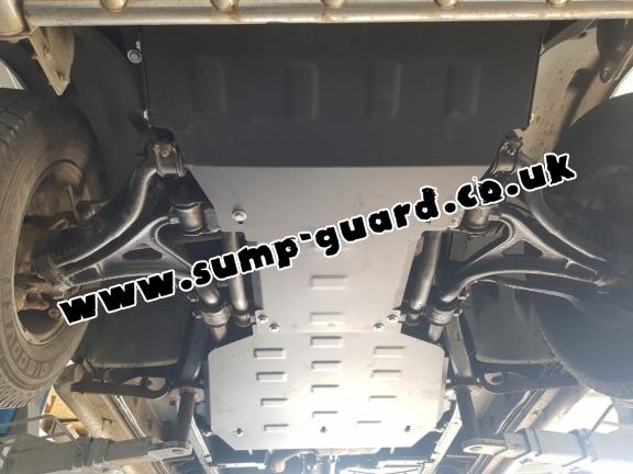 Steel gearbox guard for Mercedes ML W163