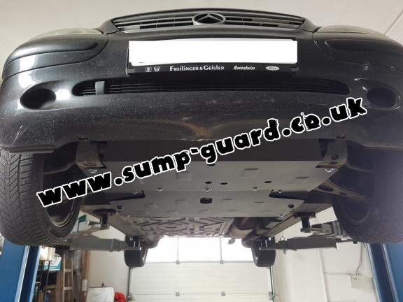 Steel sump guard for Mercedes A-Classe W168