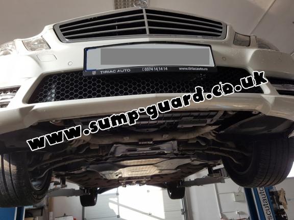 Steel sump guard for Mercedes E-Classe W212