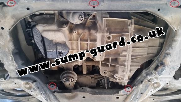 Steel sump guard for Mercedes Viano W447, 4x2, 1.6 D