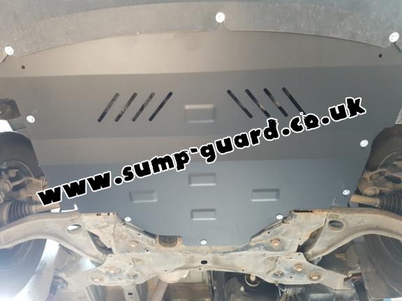 Steel sump guard for Nissan Interstar