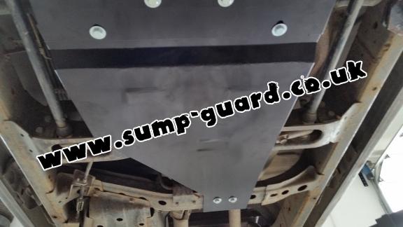 Steel gearbox guard for Nissan Navara D22