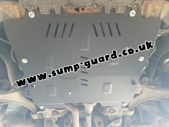 Steel sump guard for Vauxhall Insignia