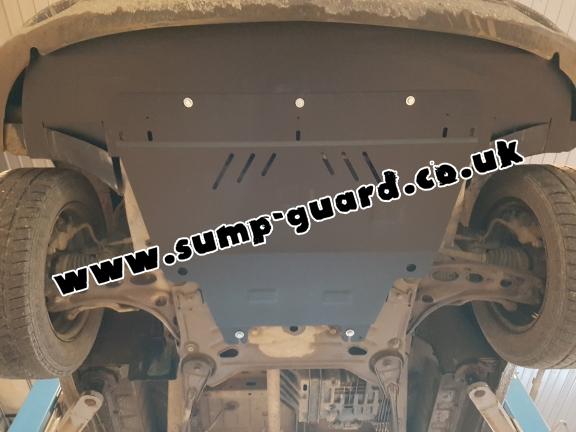 Steel sump guard for Vauxhall Vivaro