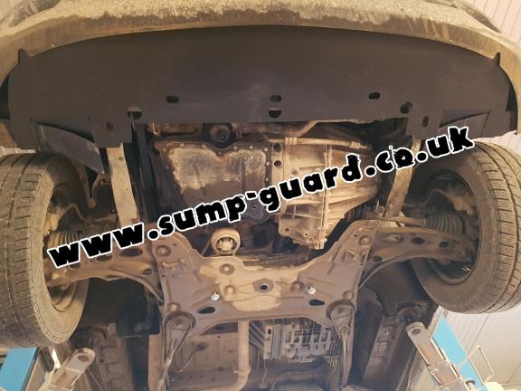 Steel sump guard for Renault Trafic