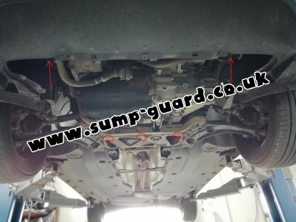 Steel sump guard for Seat Ateca