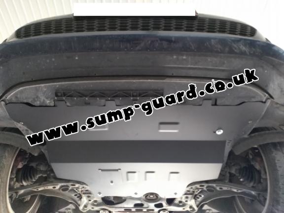 Steel sump guard for the protection of the engine and the gearbox for Skoda Octavia 3 - manual gearbox