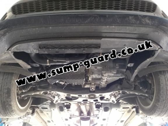Steel sump guard for the protection of the engine and the gearbox for Skoda Octavia 3 - manual gearbox